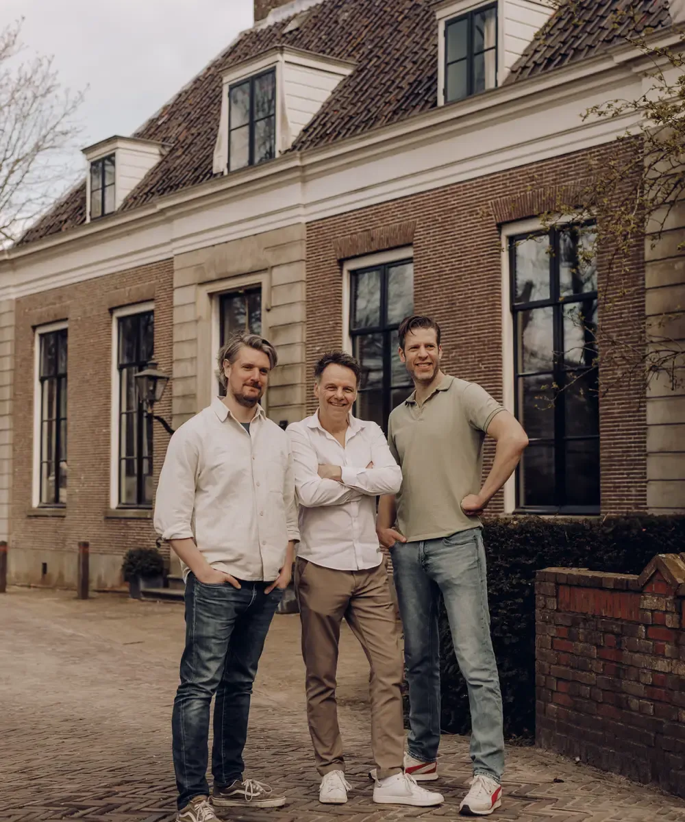Team Thijs Jeppe en Thomas voor Het Broeker Huis